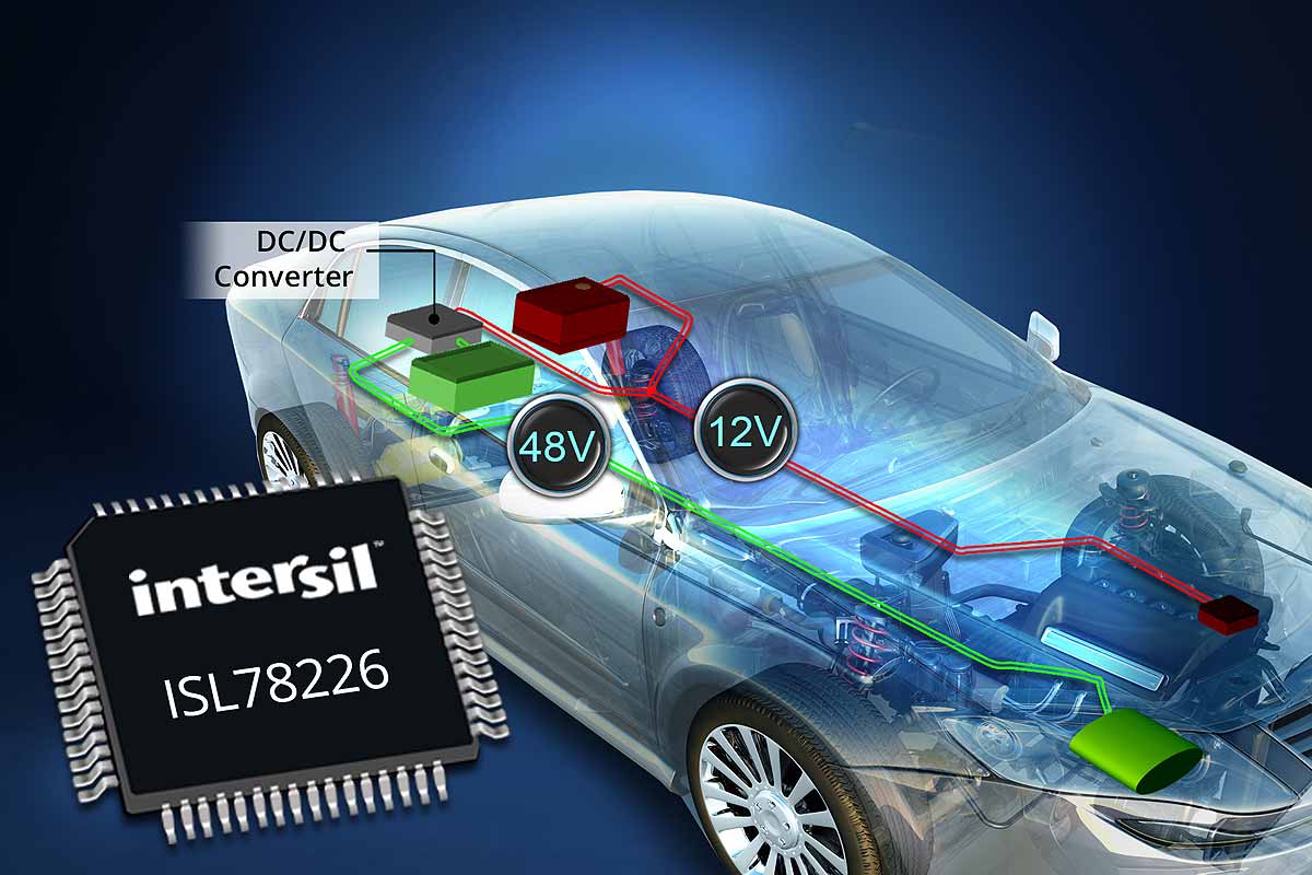 Intersil Announces Industry’s First 6-Phase Bidirectional DC/DC ...