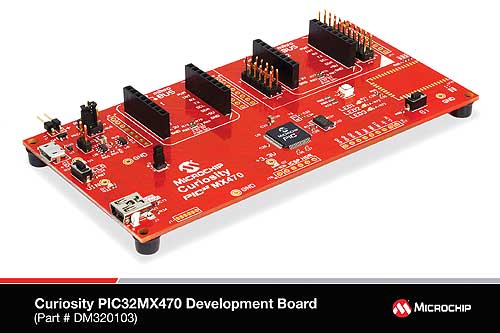 MC1349-PIC32MX470-Curiosity-Dev-Board