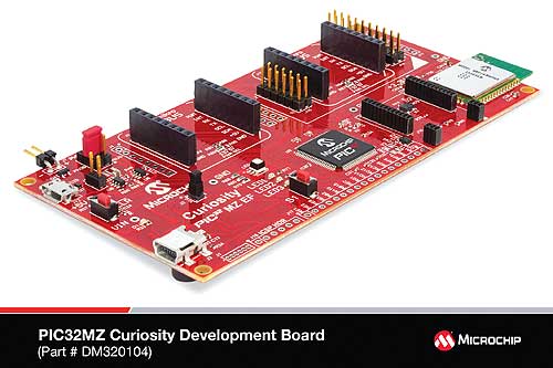 MC1349-PIC32MZ-Curiosity-Dev-Board