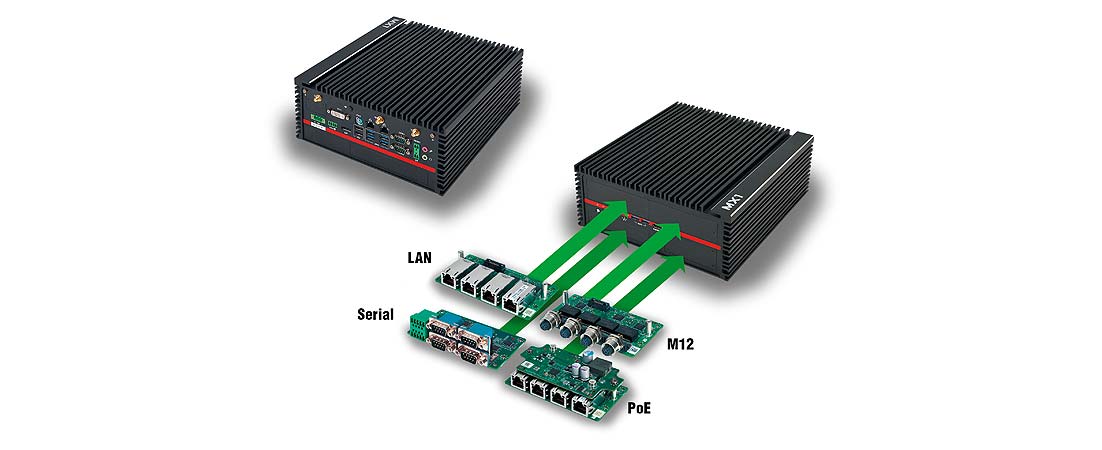 Created for extremes: Modular Embedded PC with XEON Power and 10x PoE ...