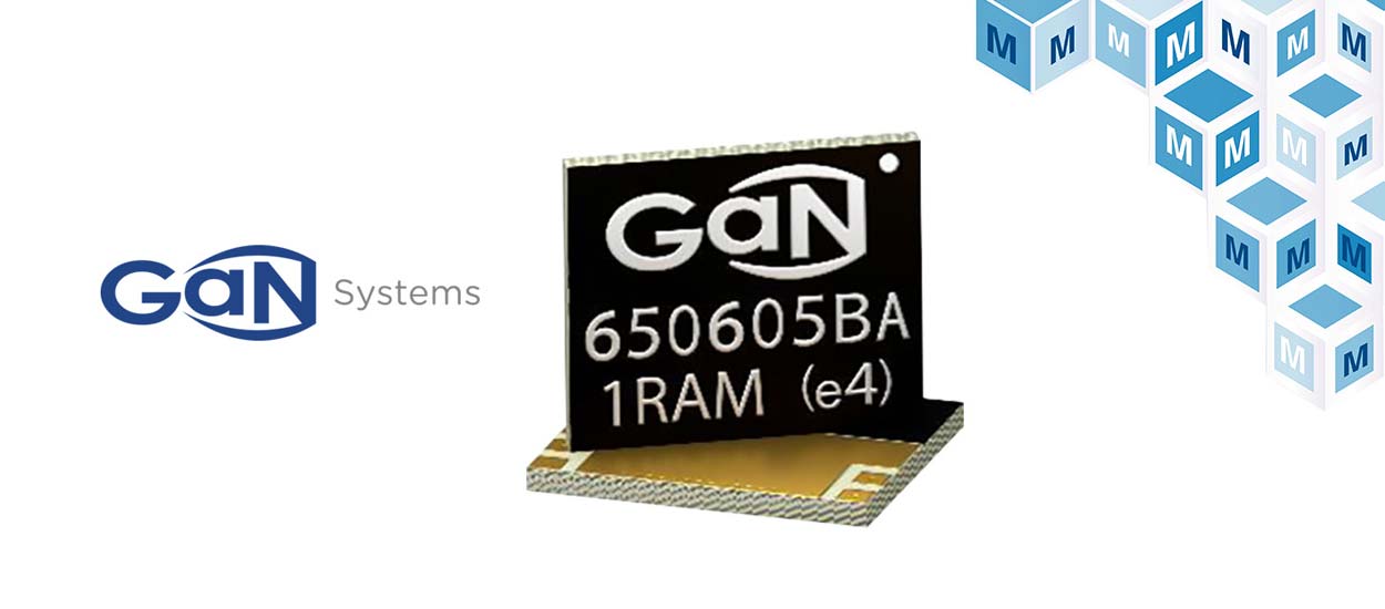 GaN Systems GS-065-060 Automotive Transistors, Now Available At Mouser ...