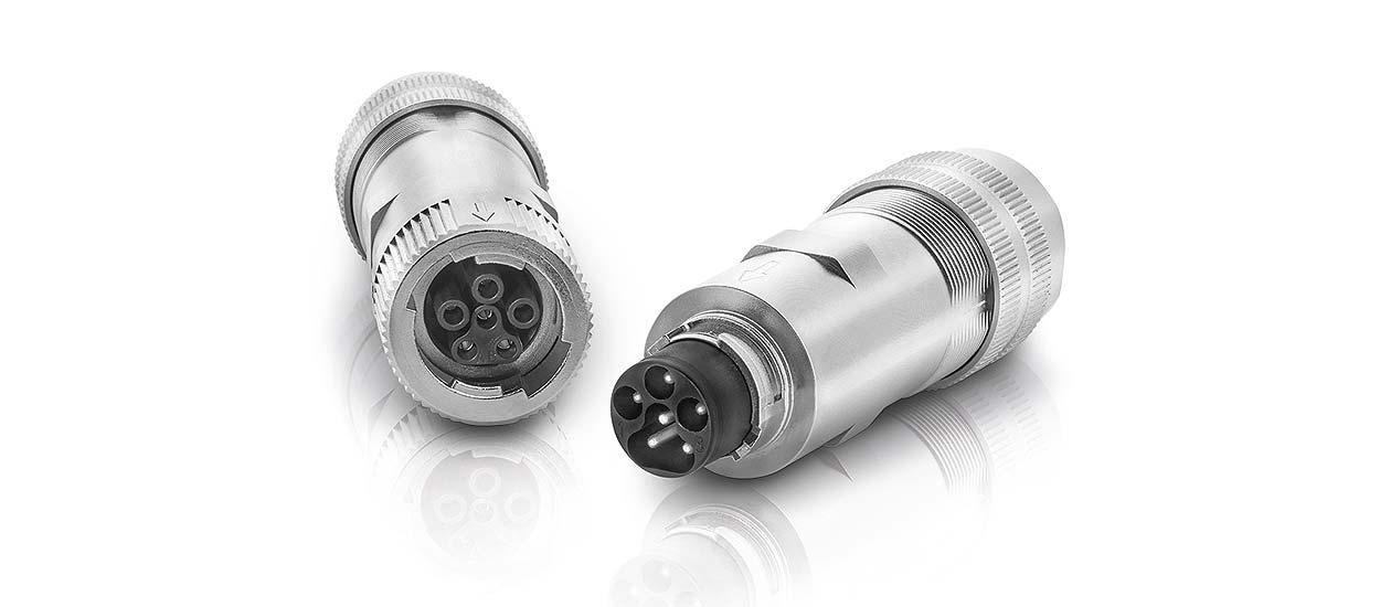 Led Interface Rugged Rugged power and signal interface featuring quick locking - Electronica ...