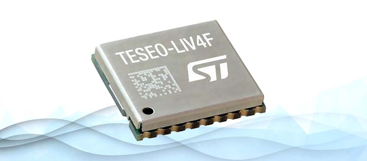 Mouser Now Shipping TeseoLIV4F GNSS DualBand Module from