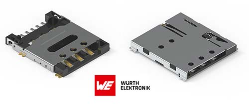 WR-CRD Nano SIM Card Connectors