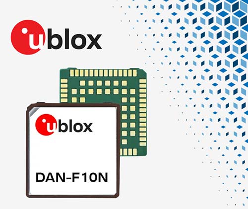 u-blox DAN-F10N L1/L5 Dual-Band Smart Antenna Module