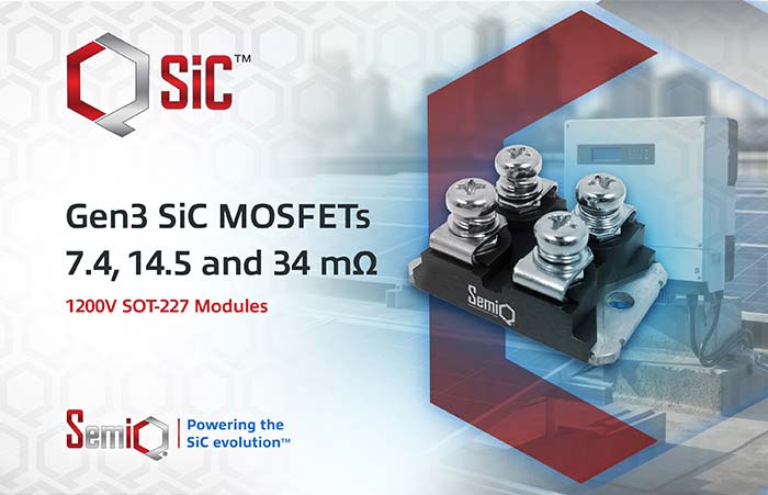 SemiQ Expands 1200 V Gen3 SiC MOSFET Line