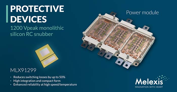 MLX91299, a novel silicon-based RC snubber