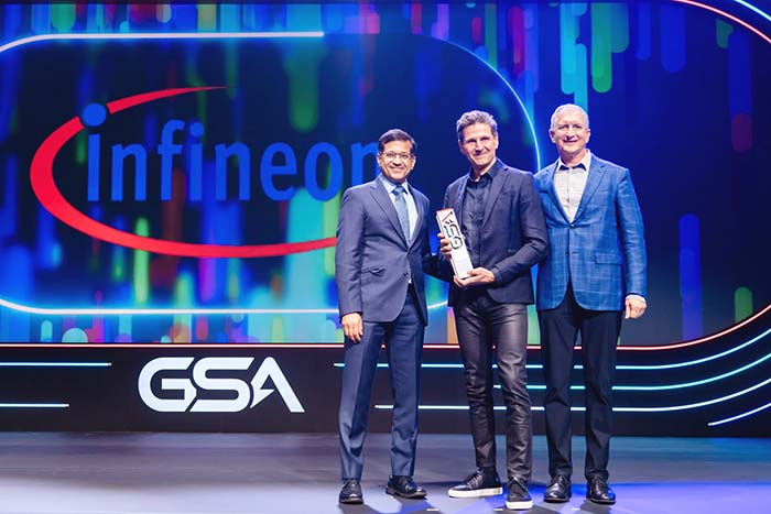 Infineon recognized as “Outstanding EMEA Semiconductor Company” with prestigious GSA Award