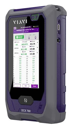 VIAVI Speeds Multifiber Certification with Optical Loss Test Set