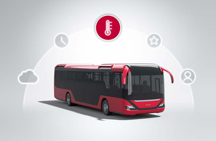 VDV 261 preconditioning of an electric bus