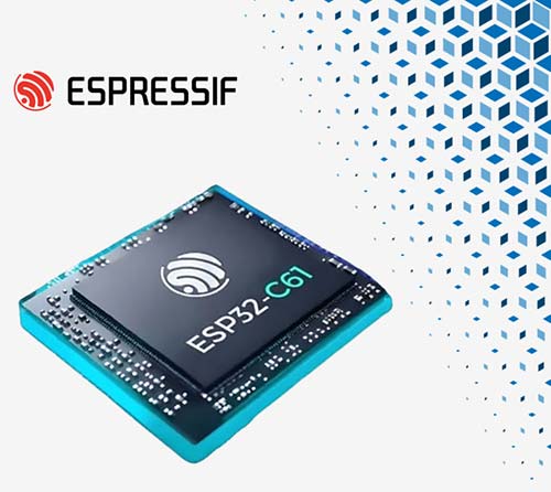 New at Mouser: Espressif Systems ESP32-C61 Wi-Fi 6 + Bluetooth 5 (LE) SoC