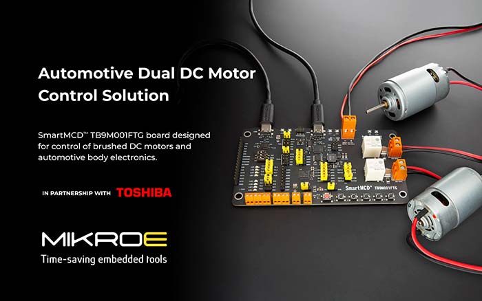 SmartMCD™ development board from MIKROE